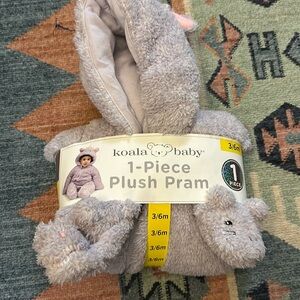 NWT • koala baby • fuzzy kitty princess one piece plush pram